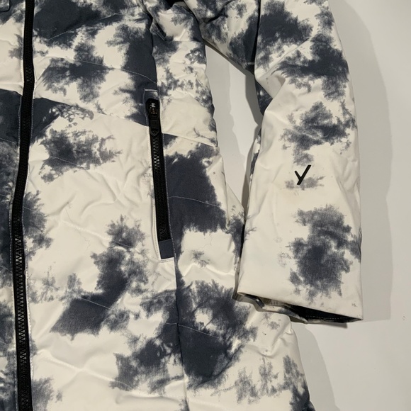 Indyeva Womens Ayaba Simplified Down Tie Dye Jacket - Picture 4 of 9